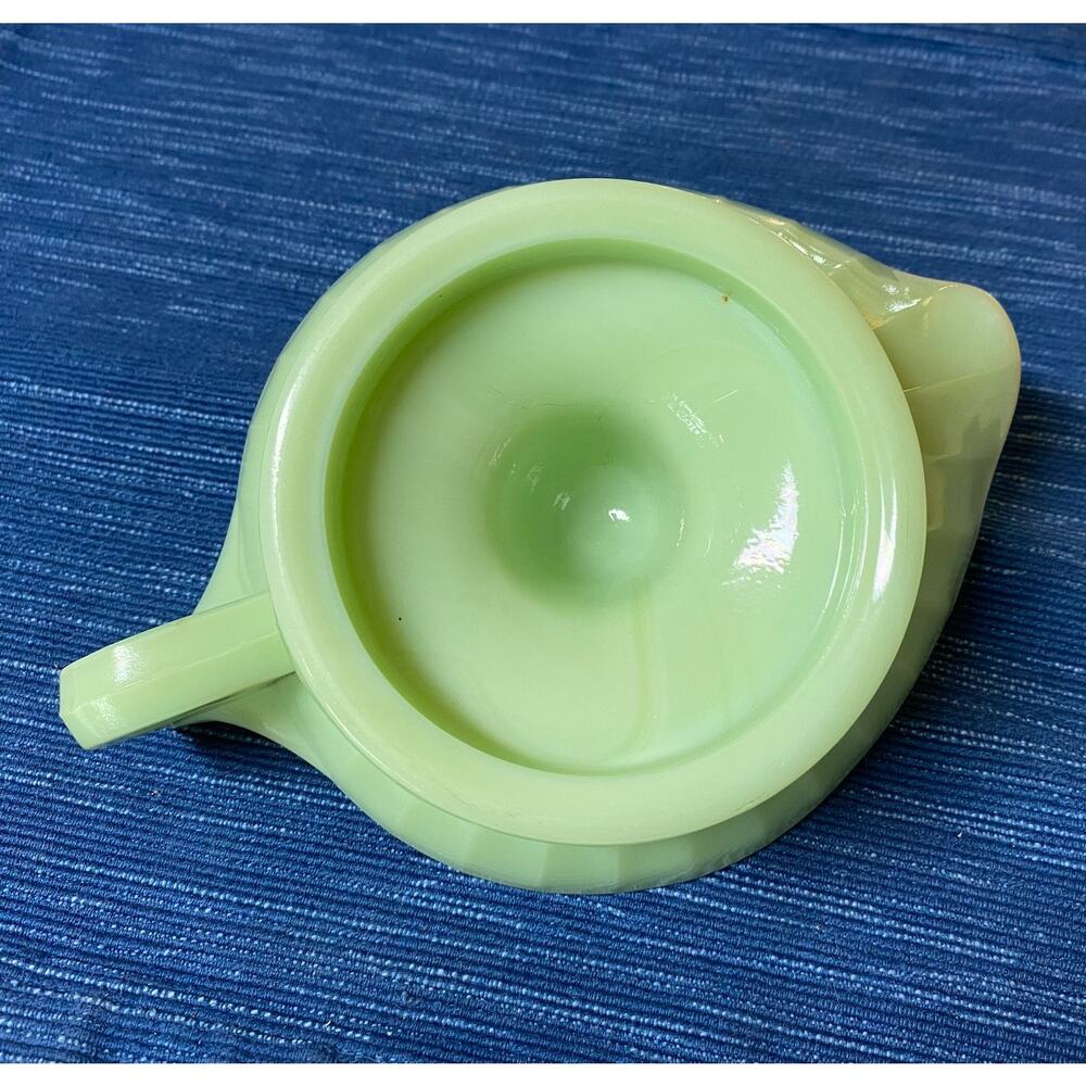 Uranium Glows Jadeite Glass Kitchen Reamer Juicer Cottage Farmhouse Home Decor - Picture 7 of 7